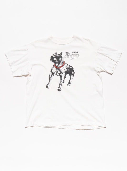 Vintage Rude Dogs Tee White | UNIF New